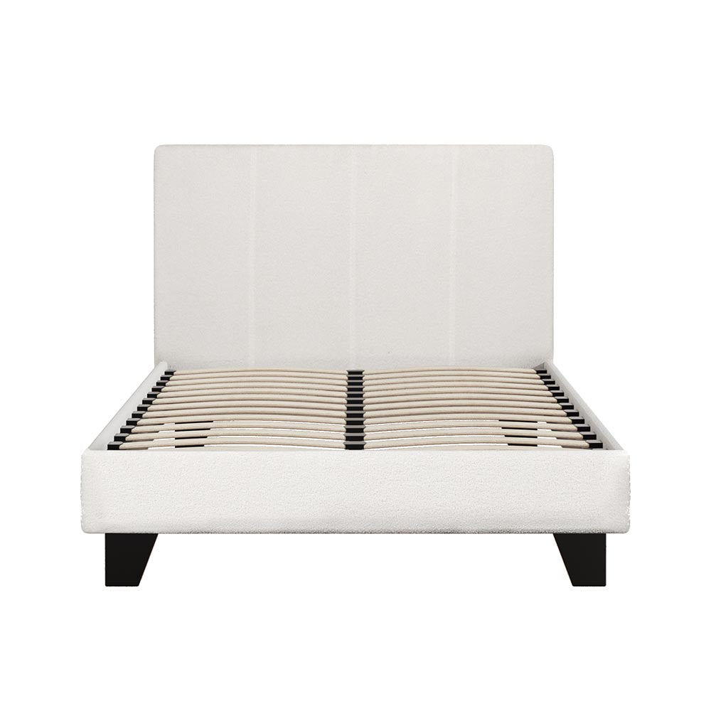 Neo King Single Bed Frame - Boucle