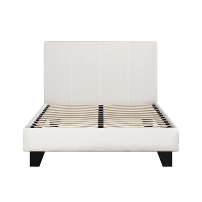Neo King Single Bed Frame - Boucle