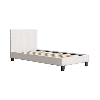 Neo Single Bed Frame - Boucle