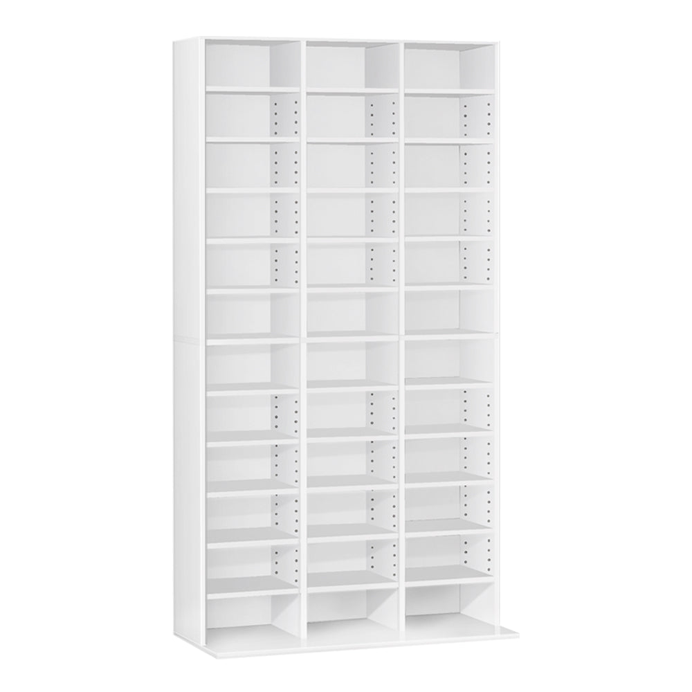 Bert Bookshelf Storage Rack - White