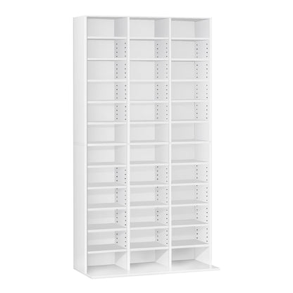 Bert Bookshelf Storage Rack - White