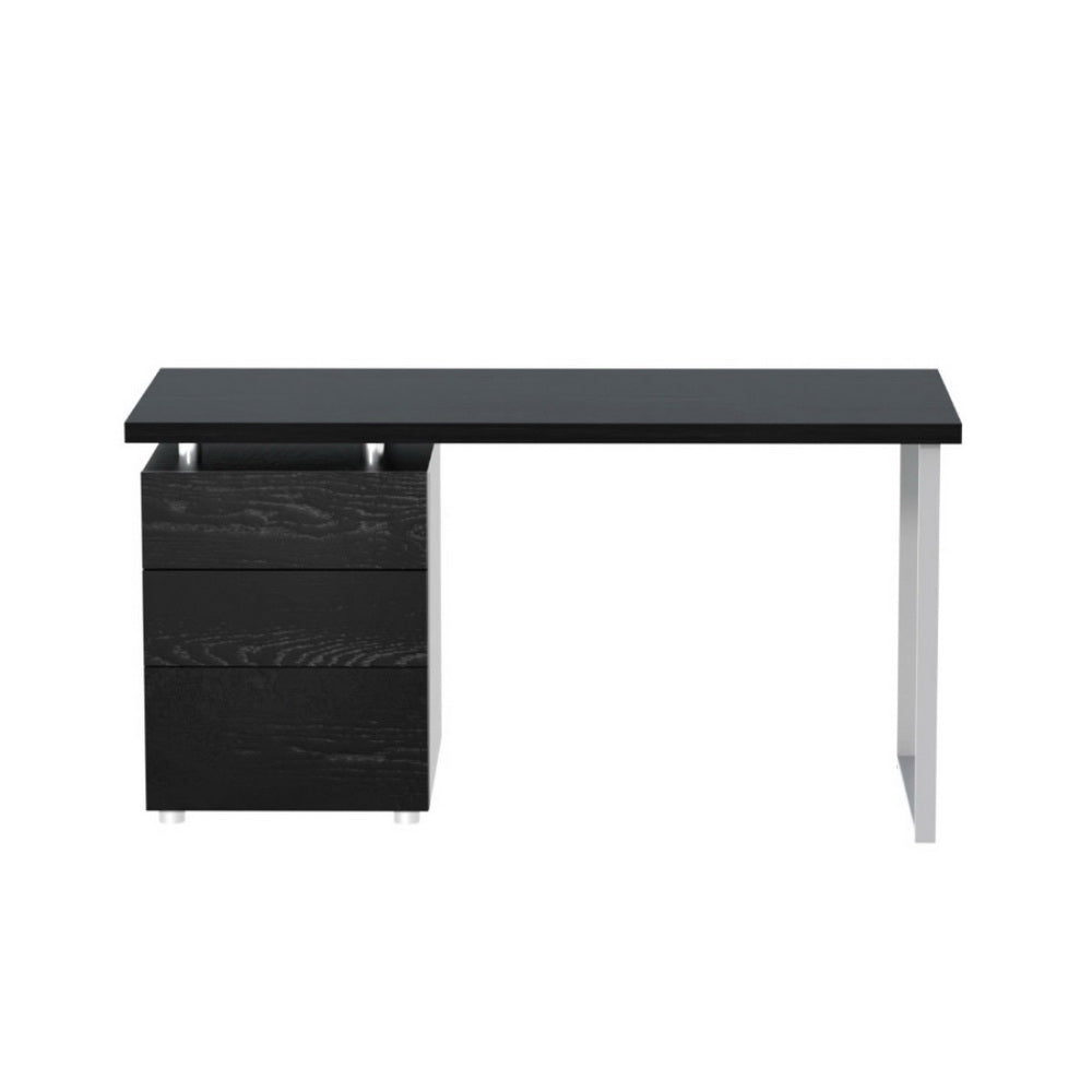 Computer Desk Drawer 140CM - Black