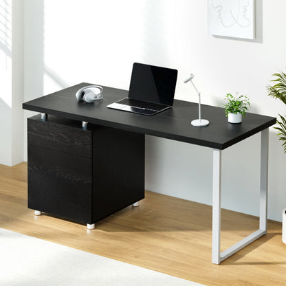 Computer Desk Drawer 140CM - Black