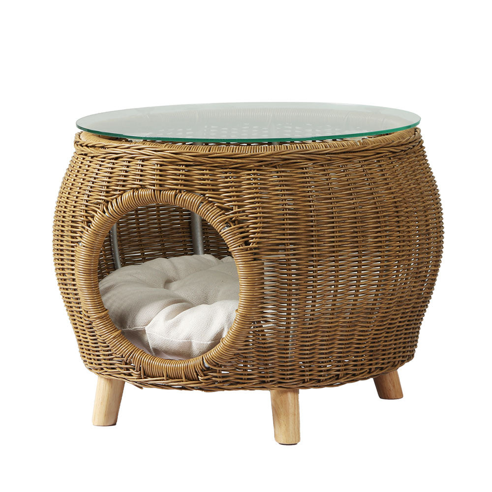 Outdoor Wicker Coffee Side Table