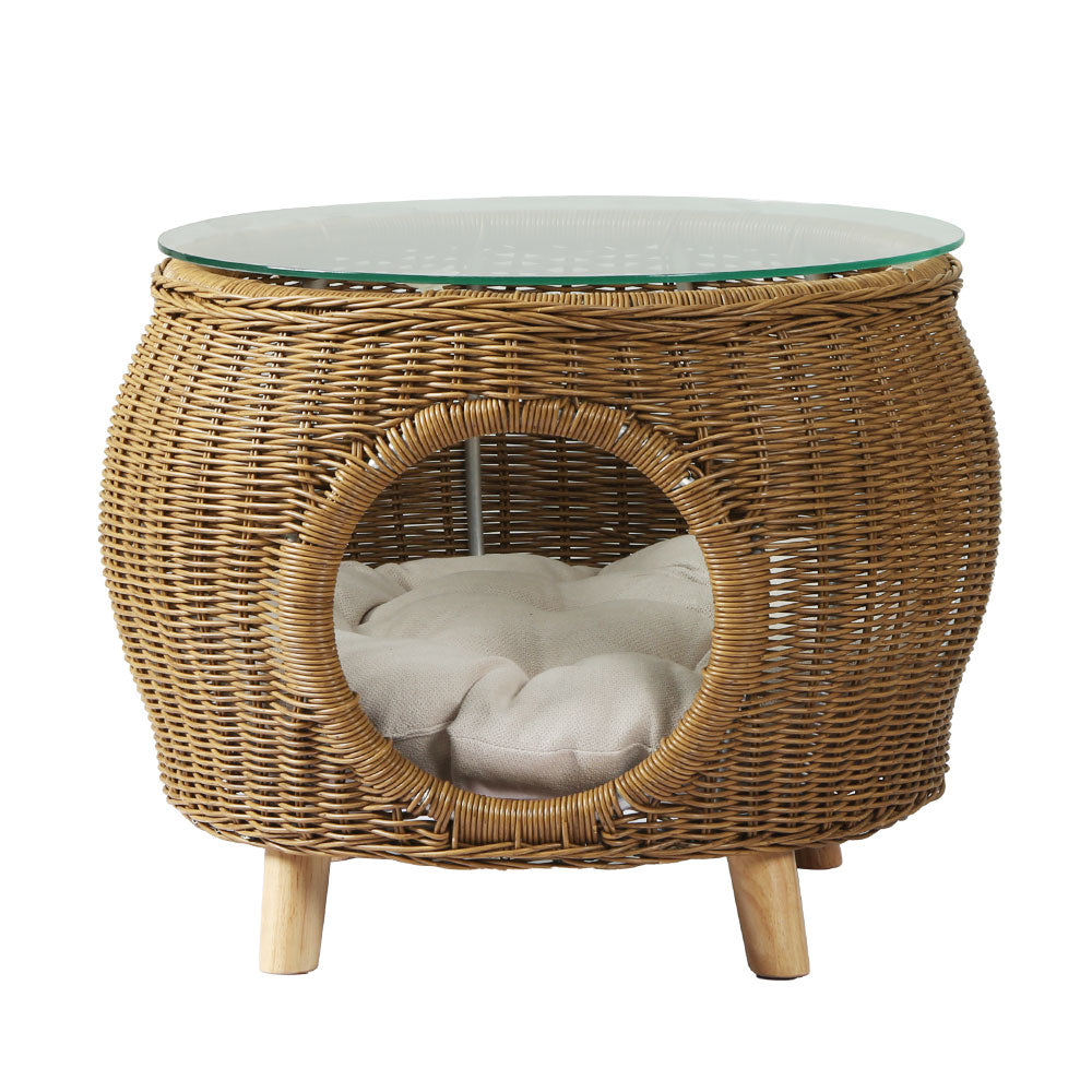Outdoor Wicker Coffee Side Table