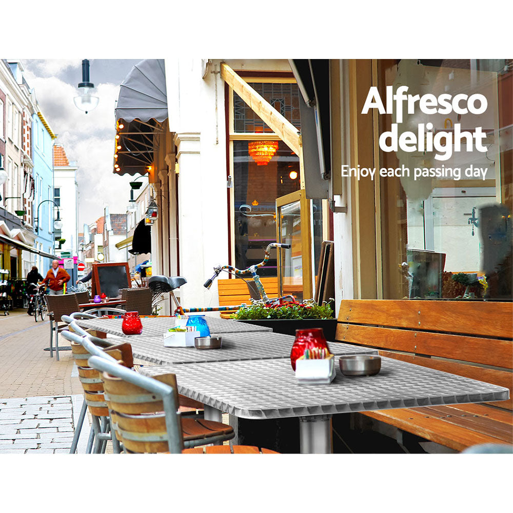 Adjustable Outdoor Bar Table - Square