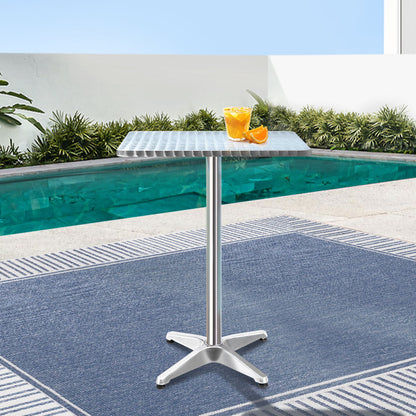 Adjustable Outdoor Bar Table - Square