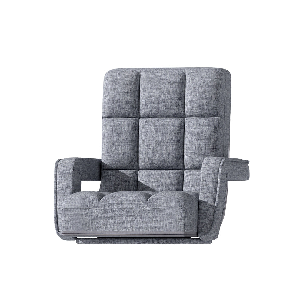 Rota Floor Chair Lounge Sofa Swivel - Grey