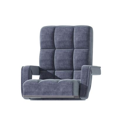 Rota Floor Chair Lounge Sofa Swivel - Charcoal