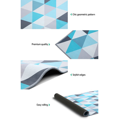 200x290cm Area Rug Large Carpet Soft Short Pile Modern Tria