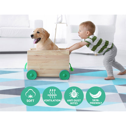 200x290cm Area Rug Large Carpet Soft Short Pile Modern Tria