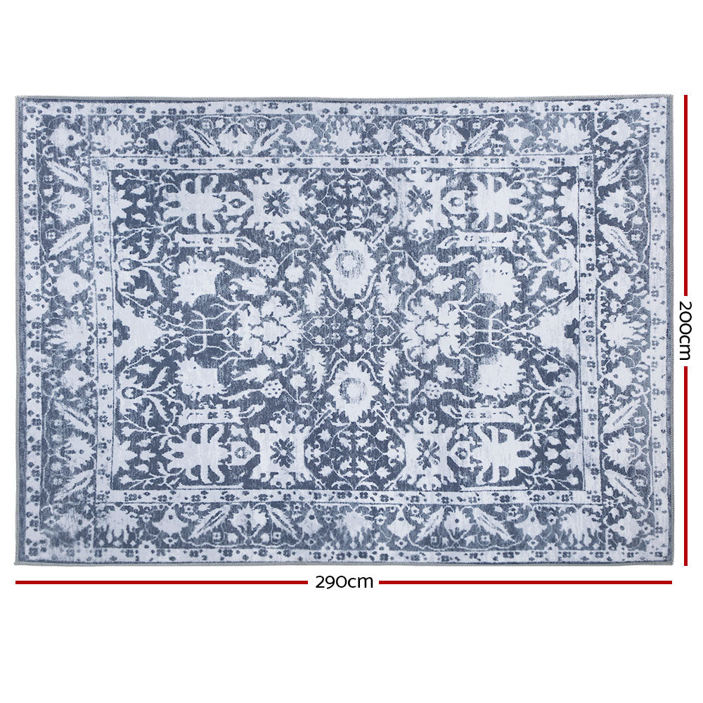 200x290cm Area Rug Large Carpet Soft Short Pile Modern Fafi