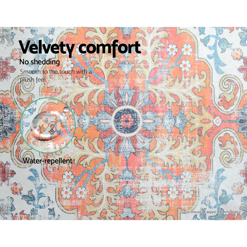 200x290cm Area Rug Large Carpet Soft Short Pile Modern Yasmin