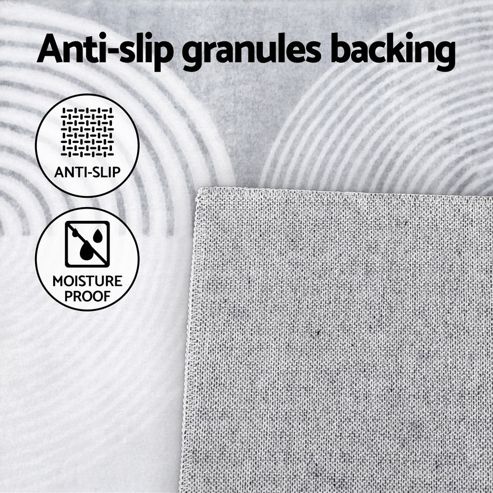 160x230cm Area Rug Washable Mat Large Carpet Faux Rabbit Fur Cyril