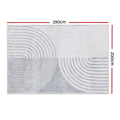 200x290cm Area Rug Washable Mat Large Carpet Faux Rabbit Fur Cyril