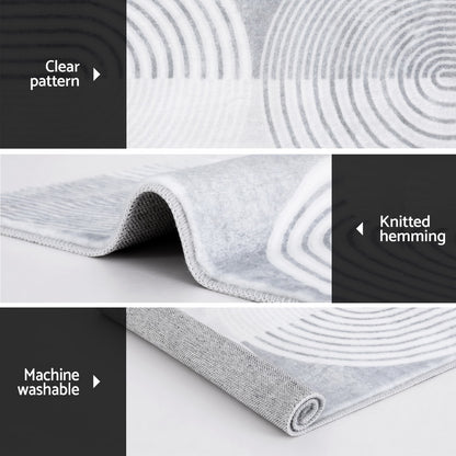 200x290cm Area Rug Washable Mat Large Carpet Faux Rabbit Fur Cyril