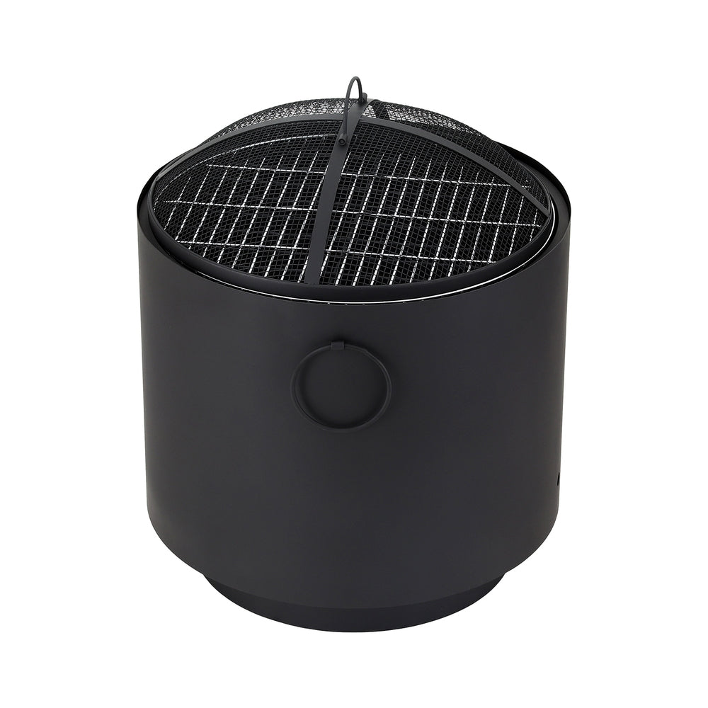 Outdoor Fire Pit BBQ Portable Deep Bowl Fireplace