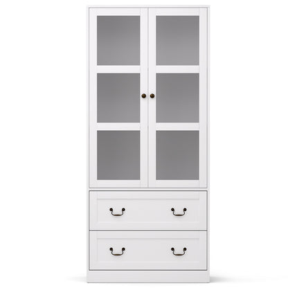 Buffet Sideboard 180cm Hutch Storage Cabinet - White