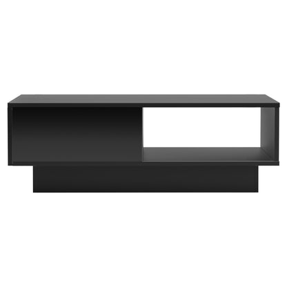 LED Lights Coffee Table - Black