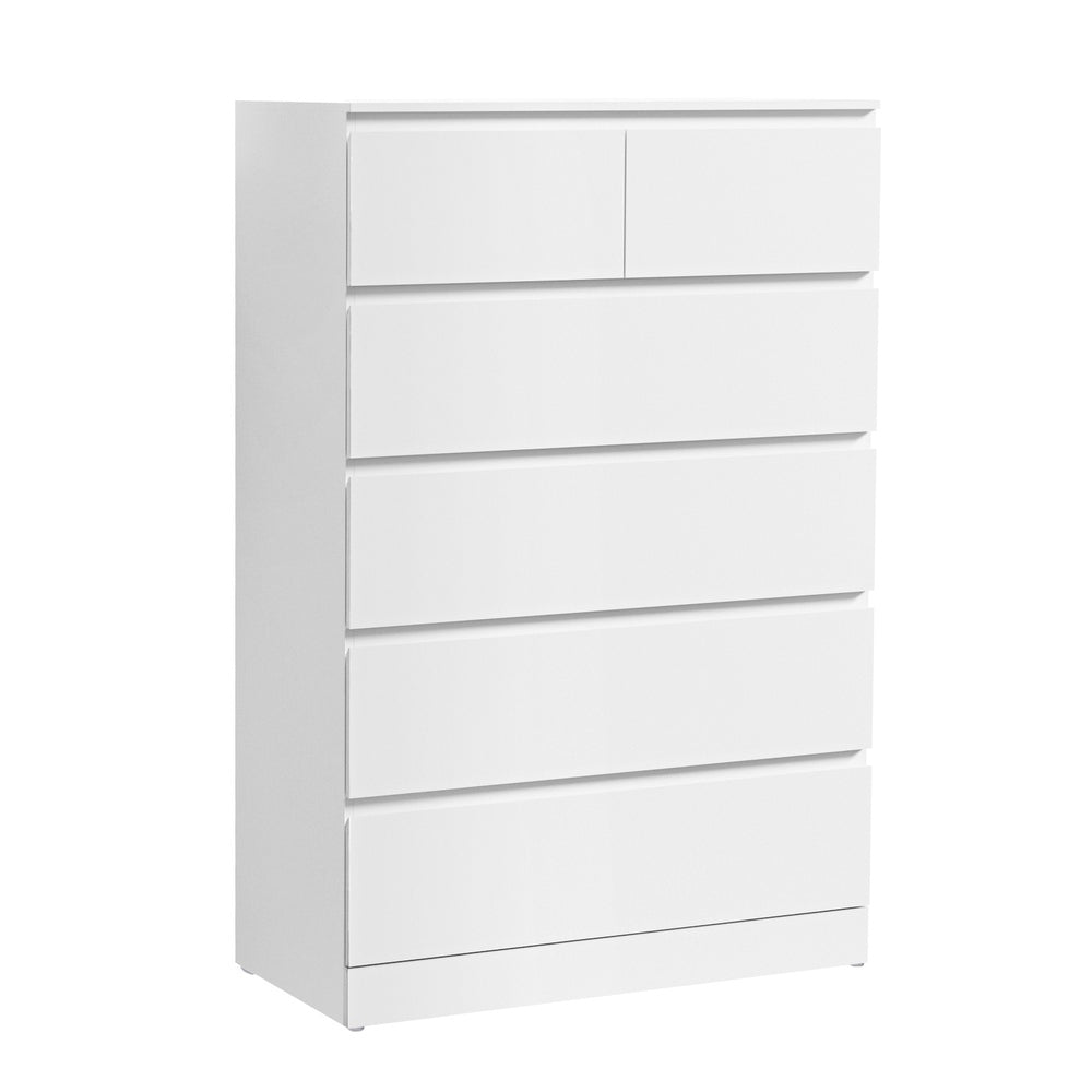 Pepe 6 Chest of Drawers - White