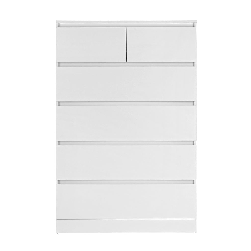 Pepe 6 Chest of Drawers - White
