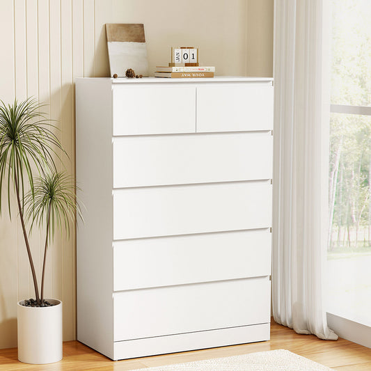 Pepe 6 Chest of Drawers - White