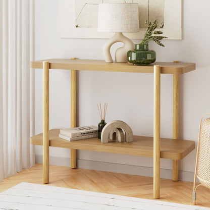 Sera Console Table 92CM 2-tier - Pine