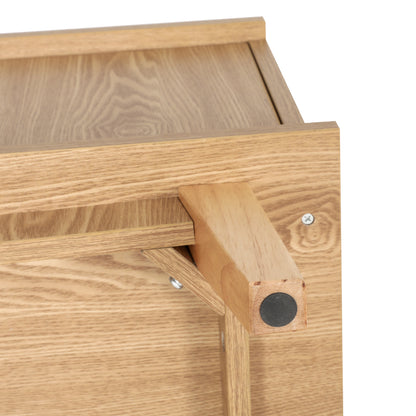 Adwen TV Cabinet Entertainment Unit 140CM - Pine