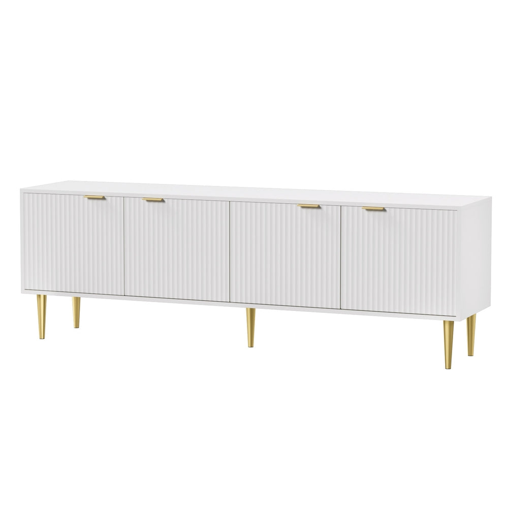 Riley TV Cabinet Entertainment Unit 180CM - White