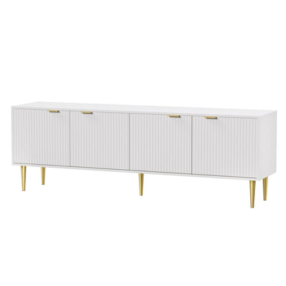 Riley TV Cabinet Entertainment Unit 180CM - White