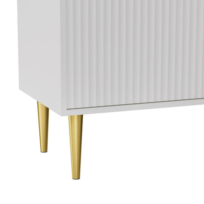 Riley TV Cabinet Entertainment Unit 180CM - White