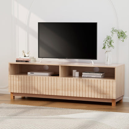 Karel TV Cabinet Entertainment Unit Stand 150CM - Pine
