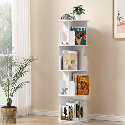 Edie Bookshelf 4 Tiers - White
