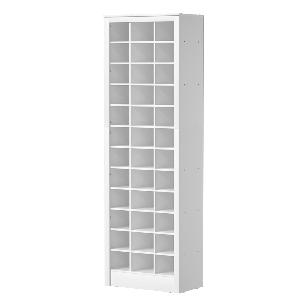 Hutus Shoe Rack 12-tier 36 Pairs Storage - White