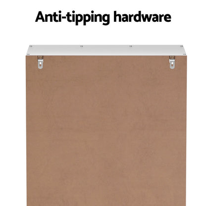 Hutus Shoe Rack 12-tier 36 Pairs Storage - White