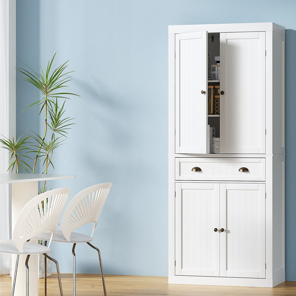 Buffet Sideboard Cupboard Cabinet - White