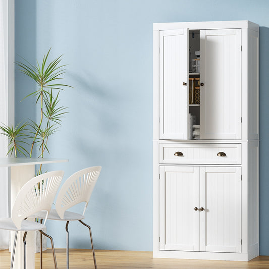 Buffet Sideboard Cupboard Cabinet - White