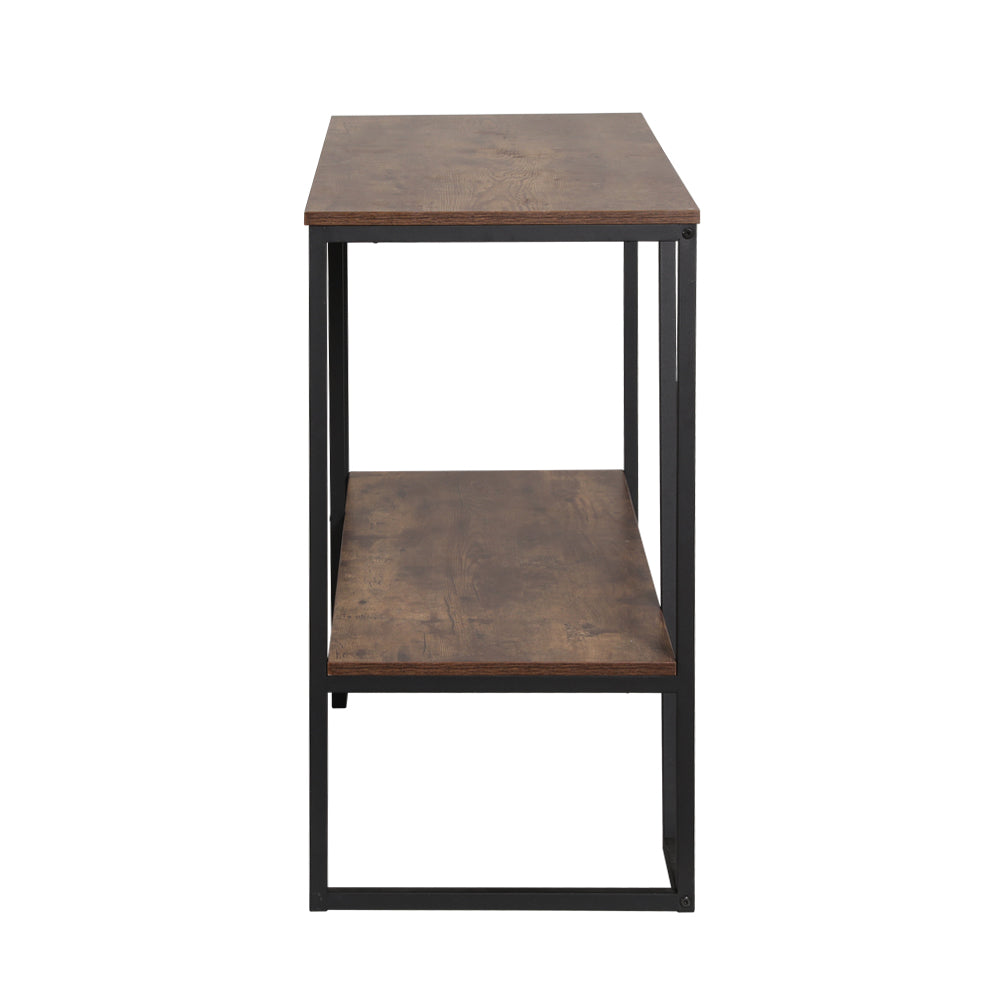Cora Console Table 106CM 2-tier - Walnut