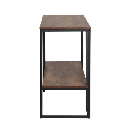 Cora Console Table 106CM 2-tier - Walnut