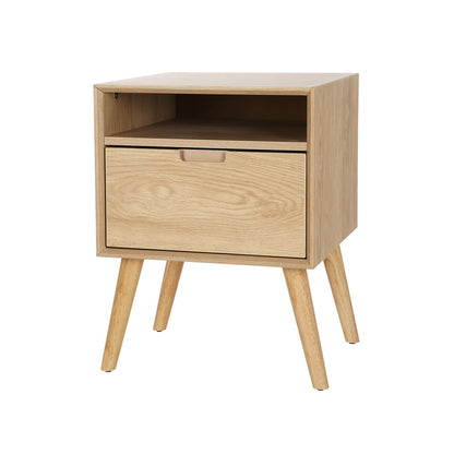Gorr Bedside Table Drawers Nightstand