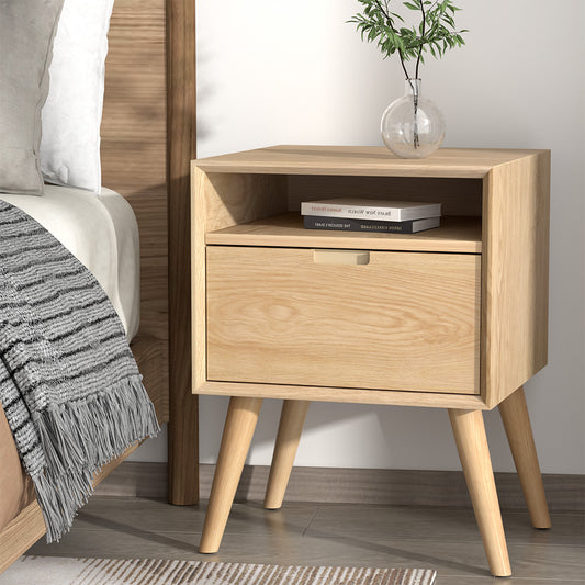 Gorr Bedside Table Drawers Nightstand