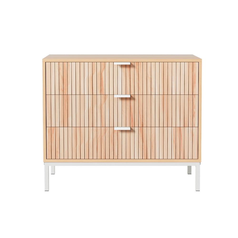 Lura 3 Chest of Drawers  - Pine