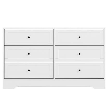 Leif 6 Chest of Drawers - White