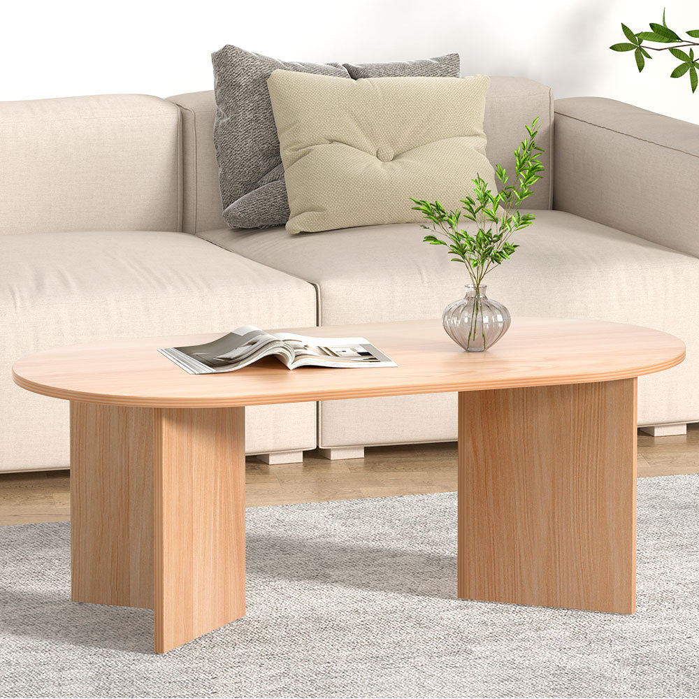 Alva Coffee Table Oval 110CM - Pine