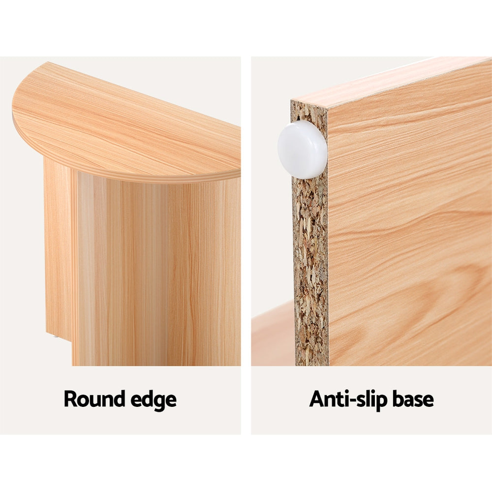 Elva Coffee Table Semi-circle 48CM - Pine