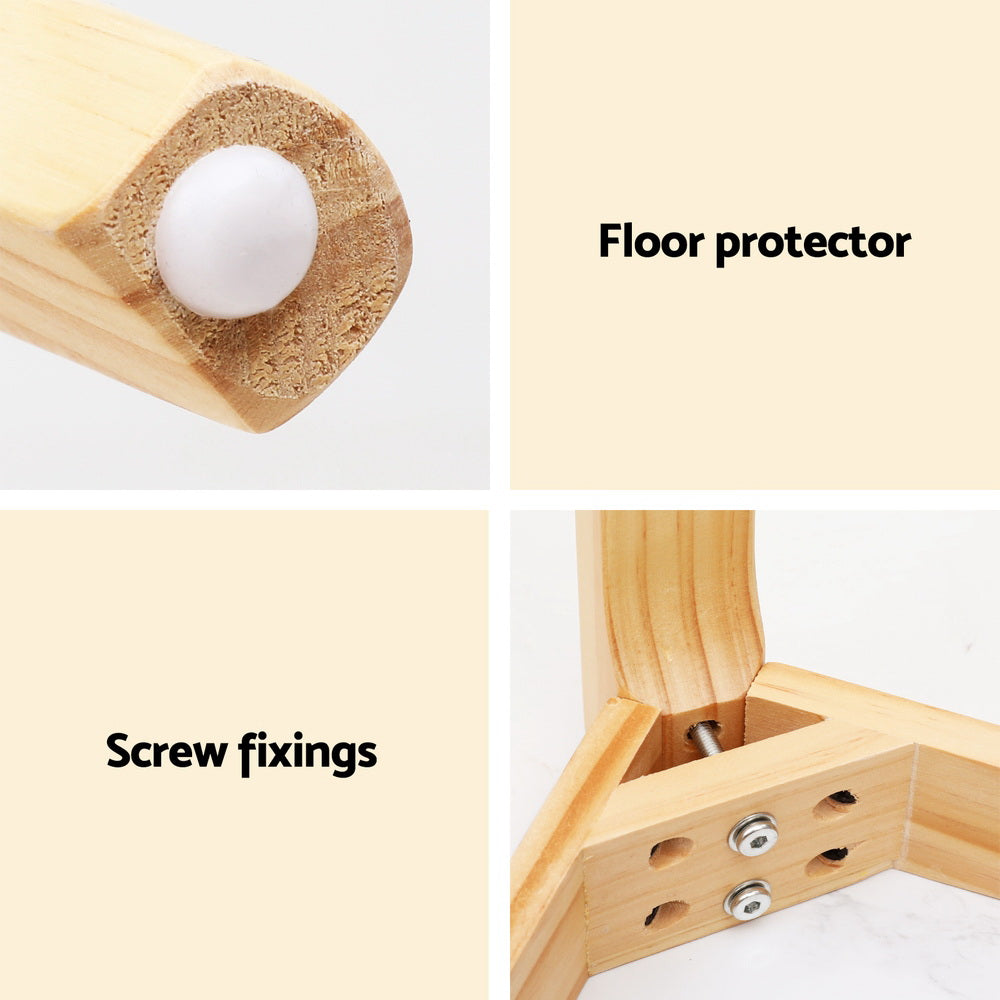 Marble Effect Square Coffee Table