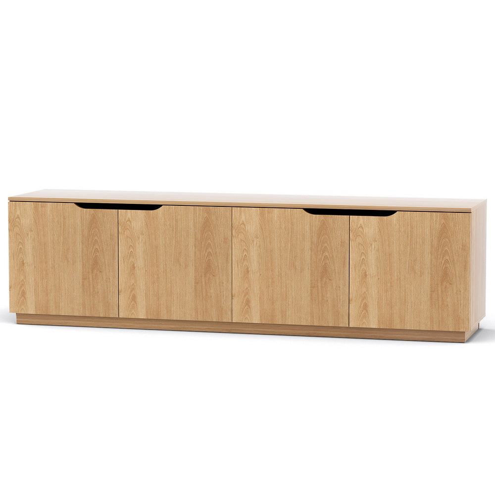 TV Unit Entertainment Unit Storage Cabinet 180cm - Pine