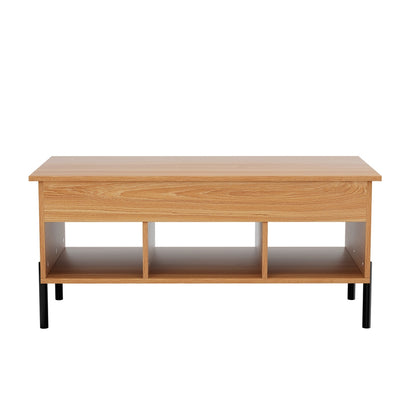 Lift-Top Coffee Table - Oak