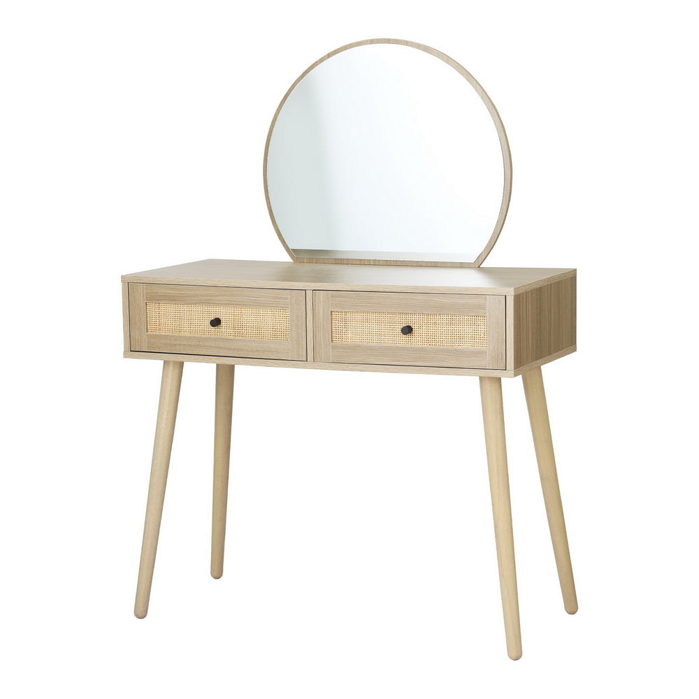 Frances Dressing Table Set Rattan