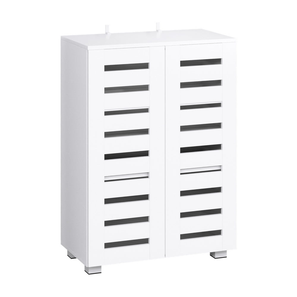 Alster Shoe Rack Storage Cabinet 20 Pairs 5-tier - White
